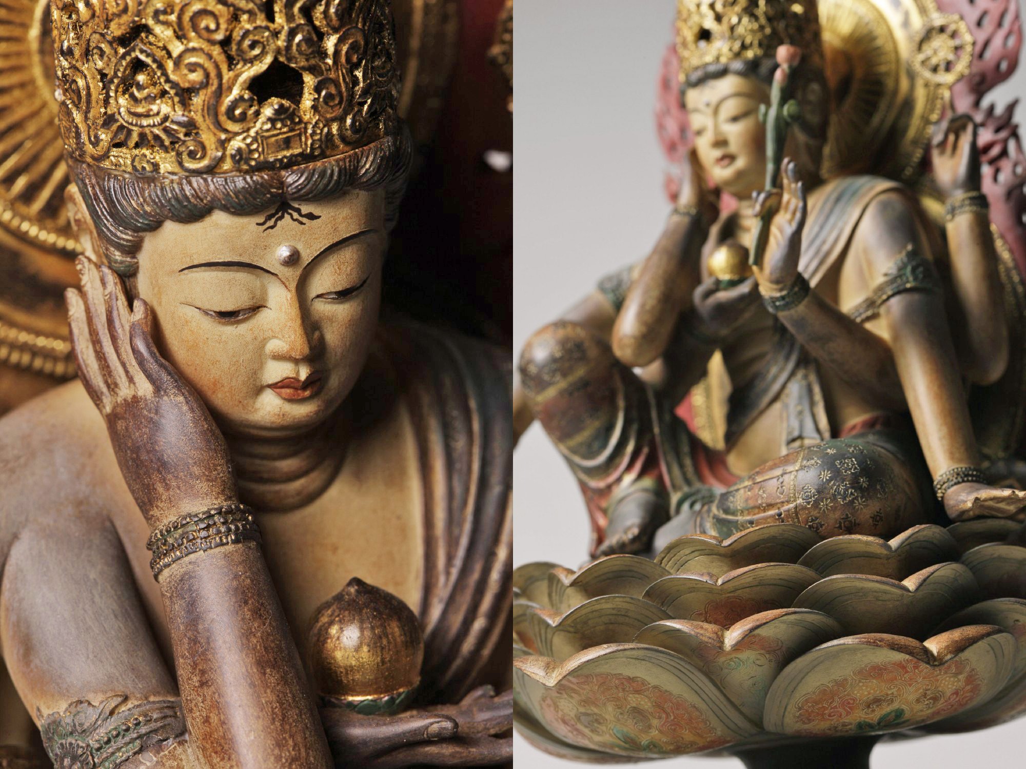 Amazon｜イスム Standard 伝如意輪観音＿仏像 フィギュア イSム isumu